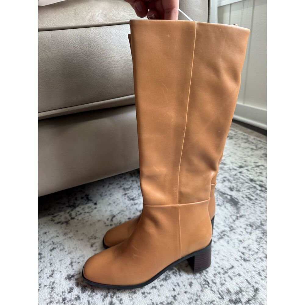 MADEWELL The Monterey Leather Knee High Tall Boot - Picture 6 of 15